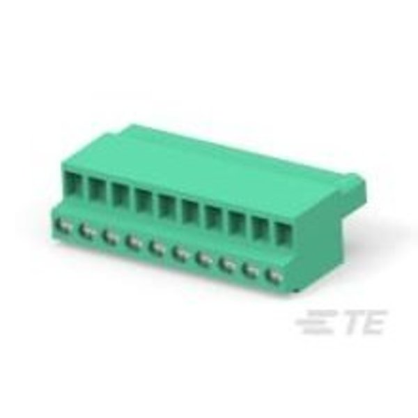 Te Connectivity Plug  5.08mm  Gn  Ss & WE same side  10 1-1986484-0